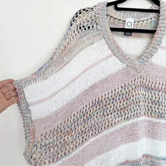 Anthropologie Akemi + Kin open knit sweater OS - Picture 4 of 10